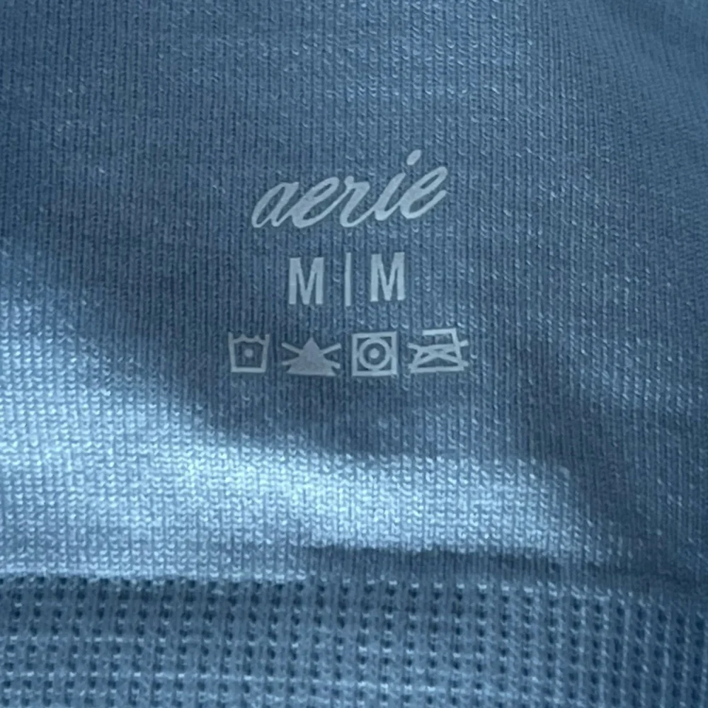 Aerie NWT one shoulder ribbed bralette sports bra comfort leisure
